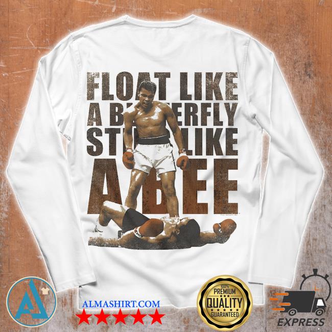 Float Like A Butterfly Sting Like A Bee Muhammad Ali Shirt Tank Top V Neck For Men And Women