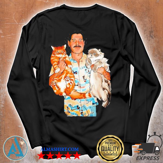 Freddie mercury and outlet his cats shirt