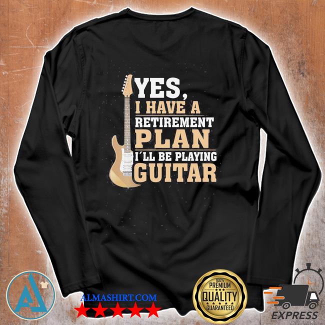 Retired guitar player shirt rock and roll fathers day us ...