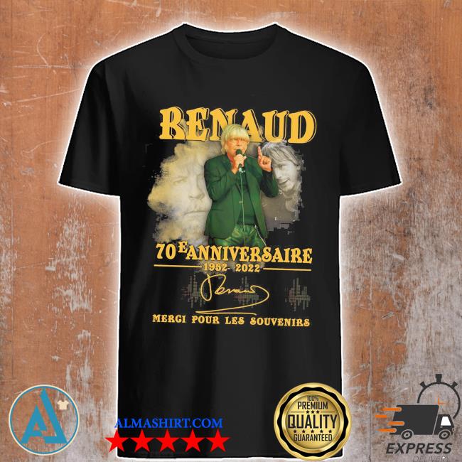 Premium Renaud 70 E Anniversaire 1952 22 Merci Pour Les Souvenirs Shirt Tank Top V Neck For Men And Women