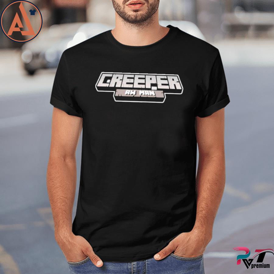 captainsparklez creeper aw man merch