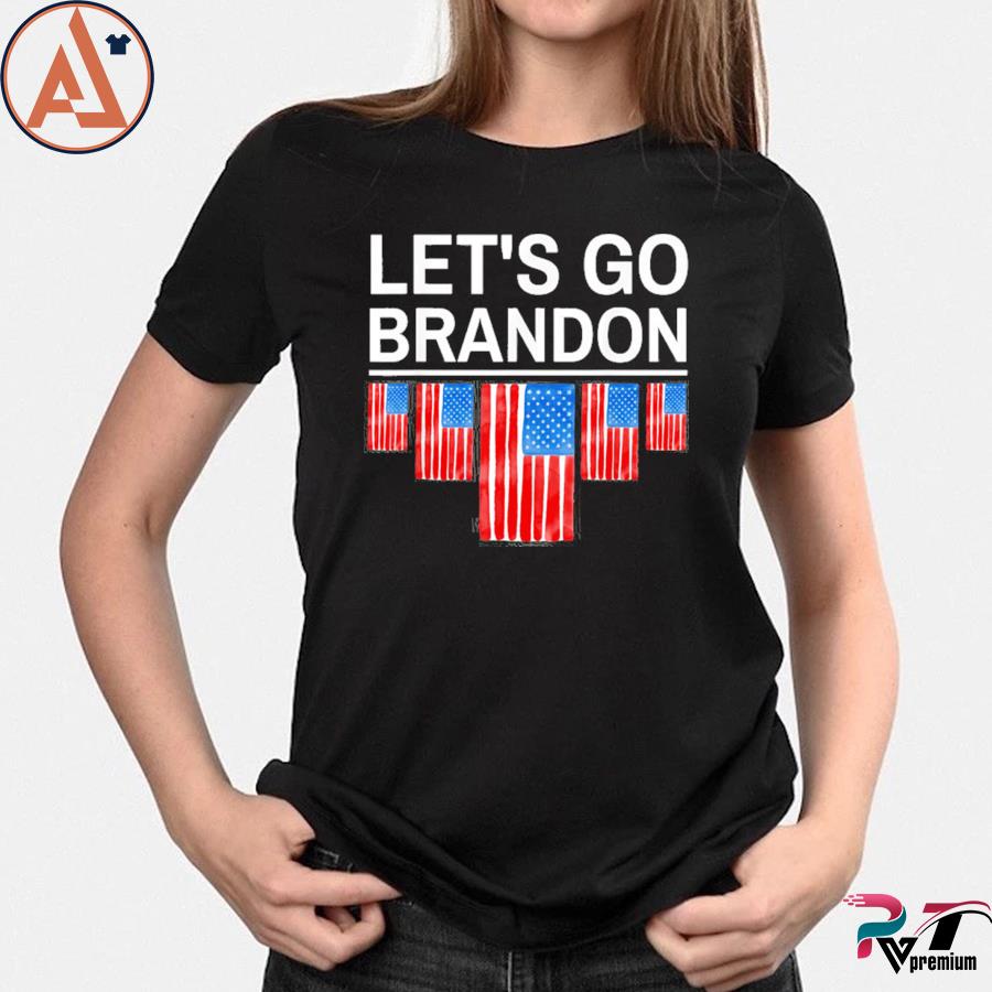 Let S Go Brandon Joe Biden Chant Impeach 46 Us Flag Shirt Tank Top V Neck For Men And Women