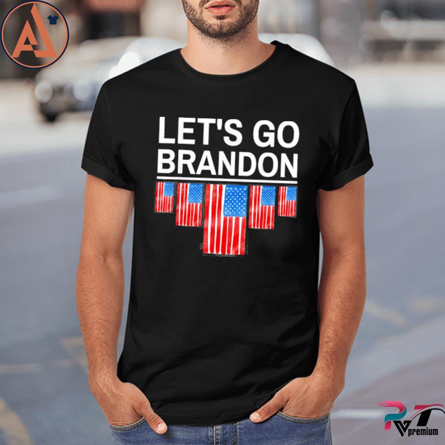 Let S Go Brandon Joe Biden Chant Impeach 46 Us Flag Shirt Tank Top V Neck For Men And Women