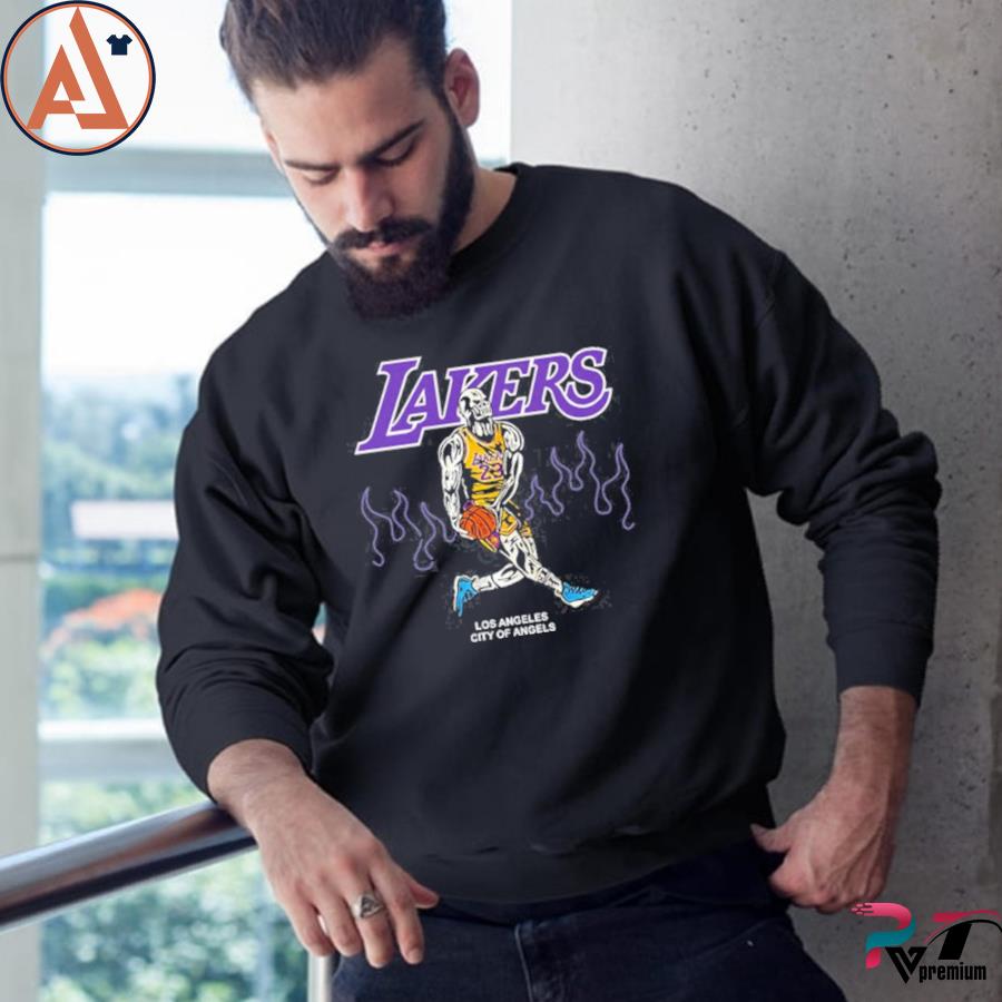 Warren Lotas NBA Team LA Lakers Lebron Shirt