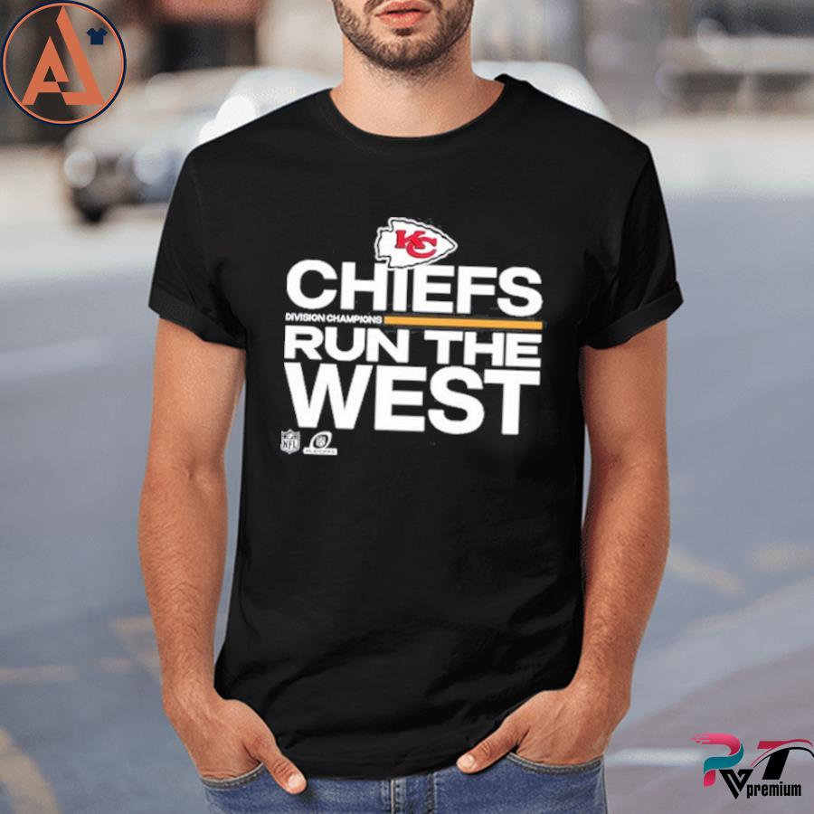 chiefs run the west t shirt