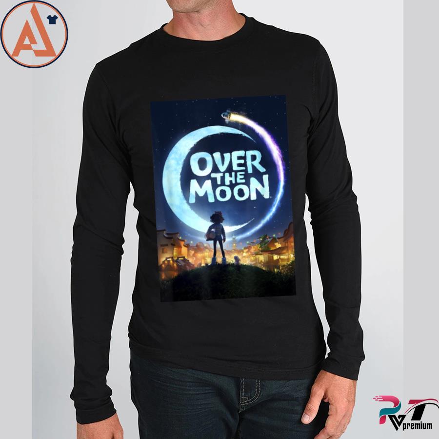 Sweatshirt or Long Sleeve /"Moon Poster/" Hoodie E.T
