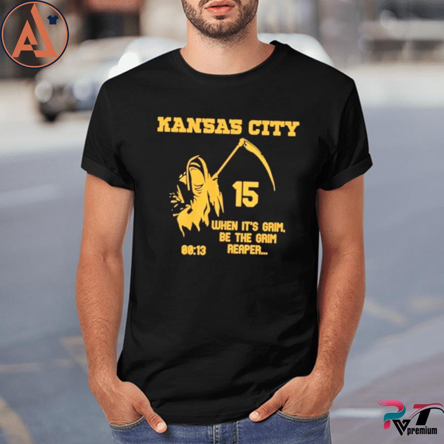 Kansas City Can Make 13 Seconds Feel Like Too Much Time Chiefs Grim Reaper  Essential T-Shirt for Sale by Tema01