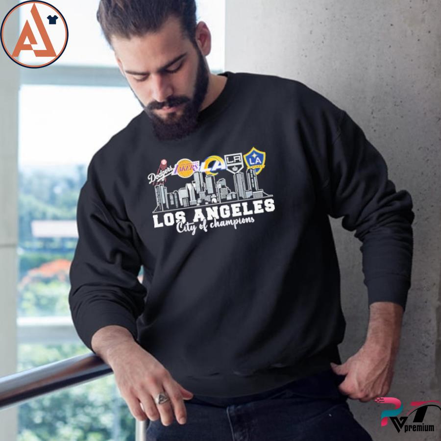 The Los Angeles City Of Champions Dodgers Lakers Rams Kings shirt