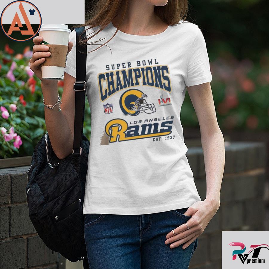 Nike 2021 NFC Champions Team Slogan (NFL Los Angeles Rams) Women's T-Shirt