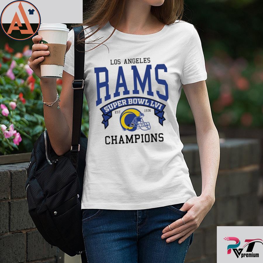 Los Angeles Rams Super Bowl LVI Champions est 1936 T-shirt