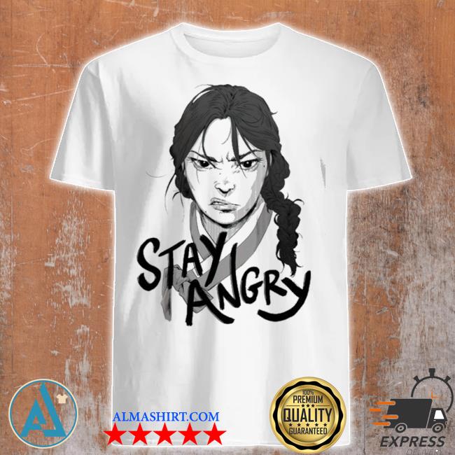 Official arden cho stay angry shirt