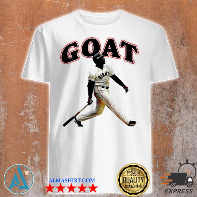 Official barry bonds goat shirt