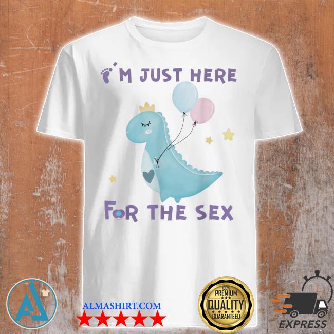 Official gender reveal pregnancy dinosaur shirt