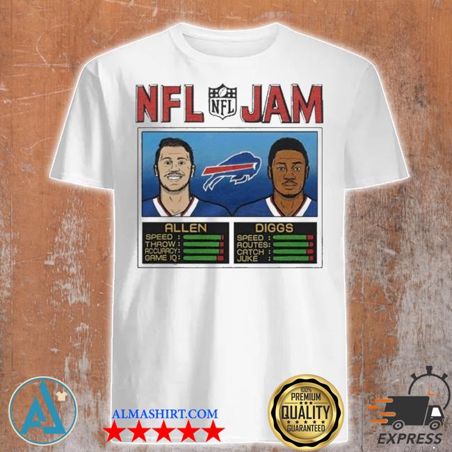 Official josh Allen Jam Buffalo Allen And Diggs Shirt