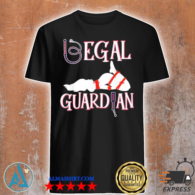 Official parents halloween and role play clothing legal guardian shirt