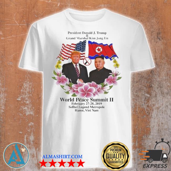 Official peace And Friendship World Peace Summit Ii Shirt