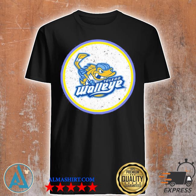 Official toledo walleye circle youth logo shirt