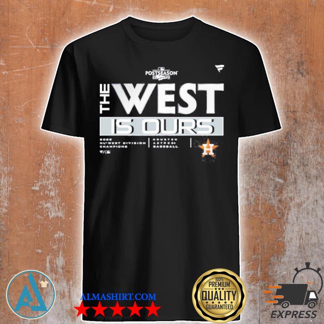 2022 Postseason Houston Astros Al West Division Champions Shirt