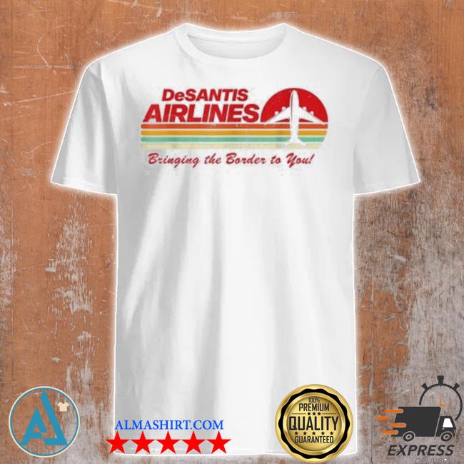 Desantis airlines vintage shirt