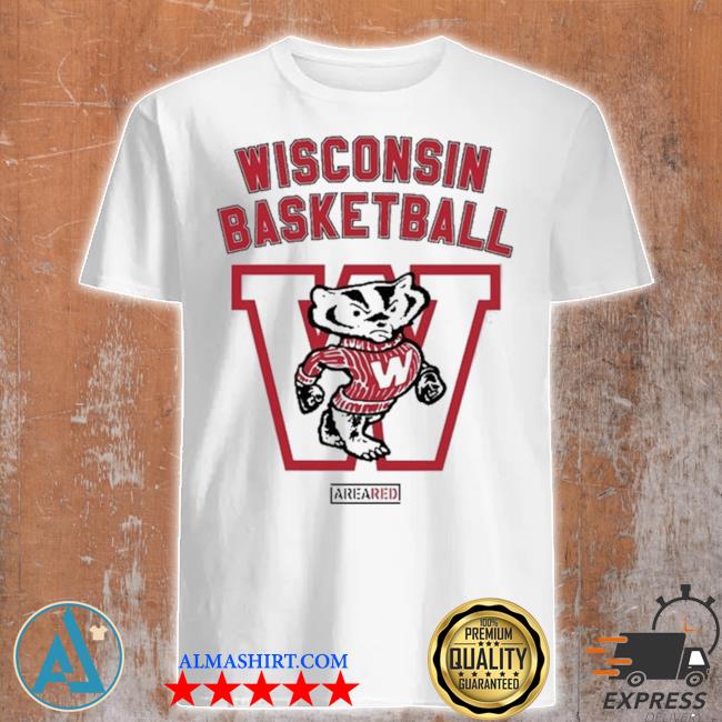Wisconsin badgers basketball areared block party october 4 shirt