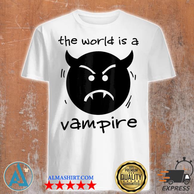 Grunge alternative the world is a vampire pumpkins 90s rock shirt