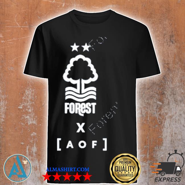 Forest x art of Football nottingham forest fc shirt