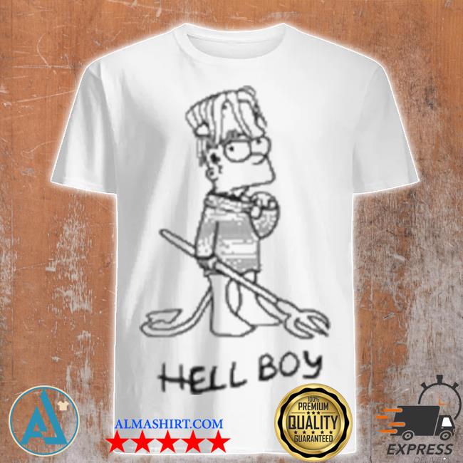 Lil peep hellboy ringer shirt
