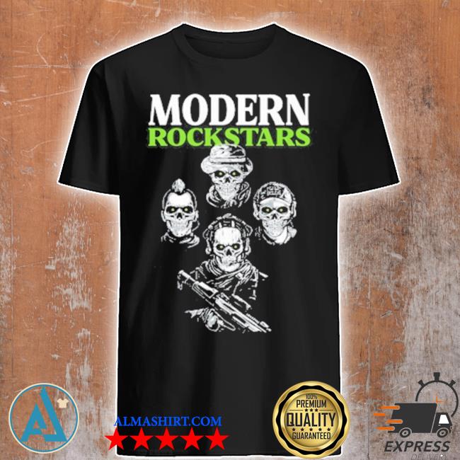 Modern rockstars x call of duty x activision shirt