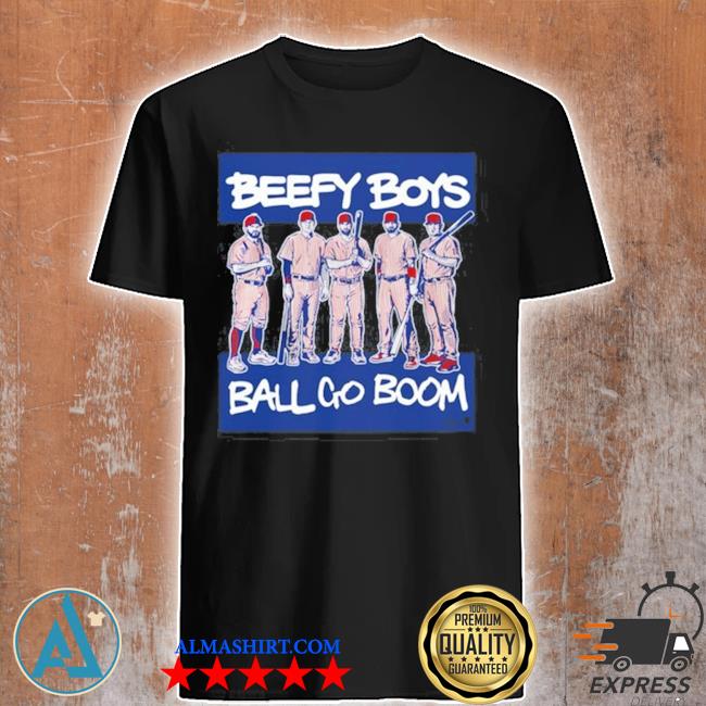 Philadelphia baseball beefy boys ball go boom shirt