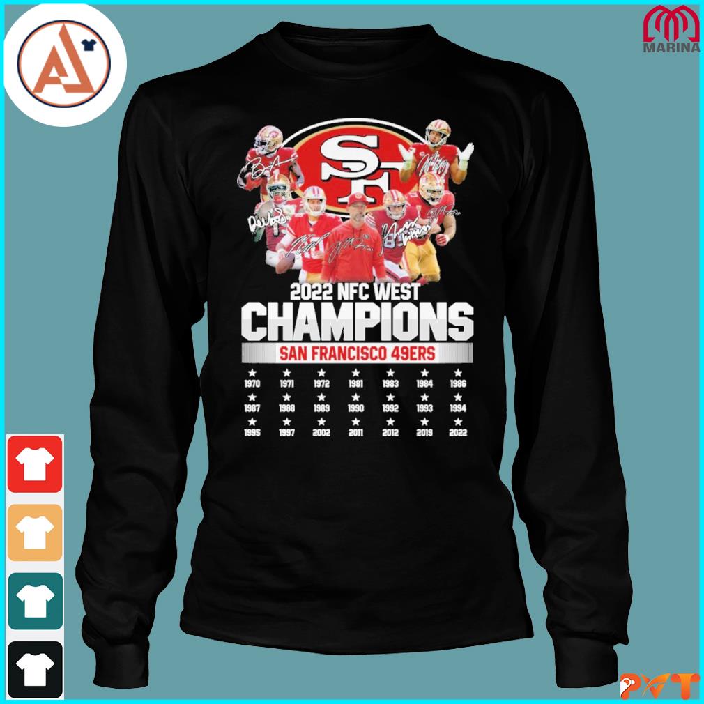 49ers nfc west shirts