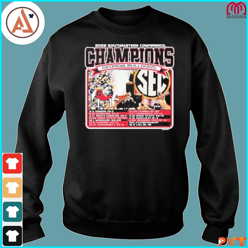 2022 southeastern conference champions Georgia bulldogs T-shirt,tank ...