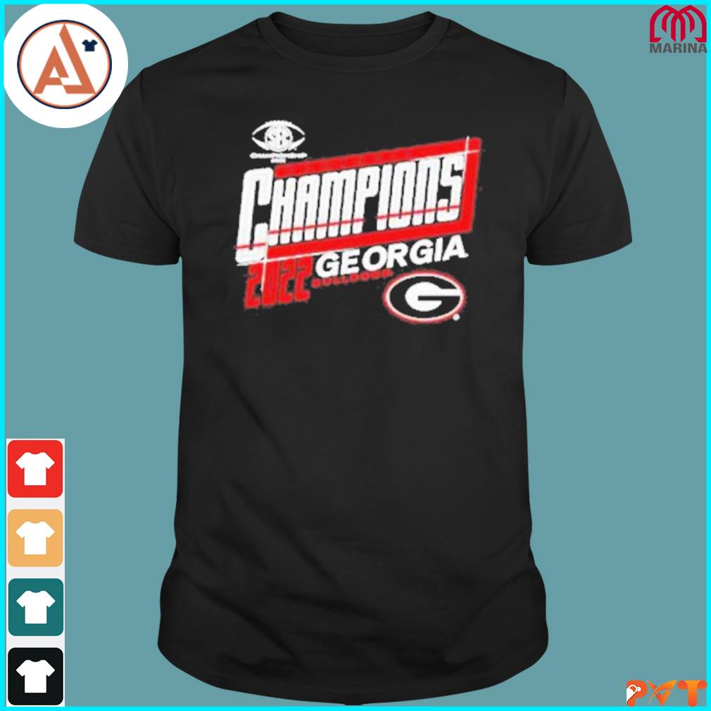 Georgia Bulldogs 2022 SEC Football Conference Champions T-shirt