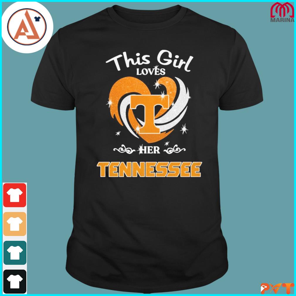 Heart this girl loves her Tennessee shirt