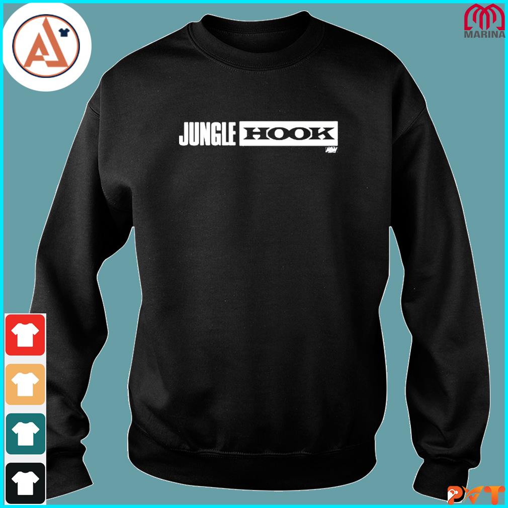 Official aew all elite wrestling jungle hook shirt, hoodie, long sleeve tee