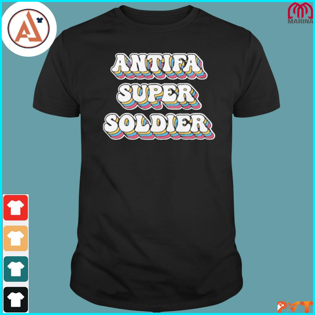 Official antifa super soldier baby shirt