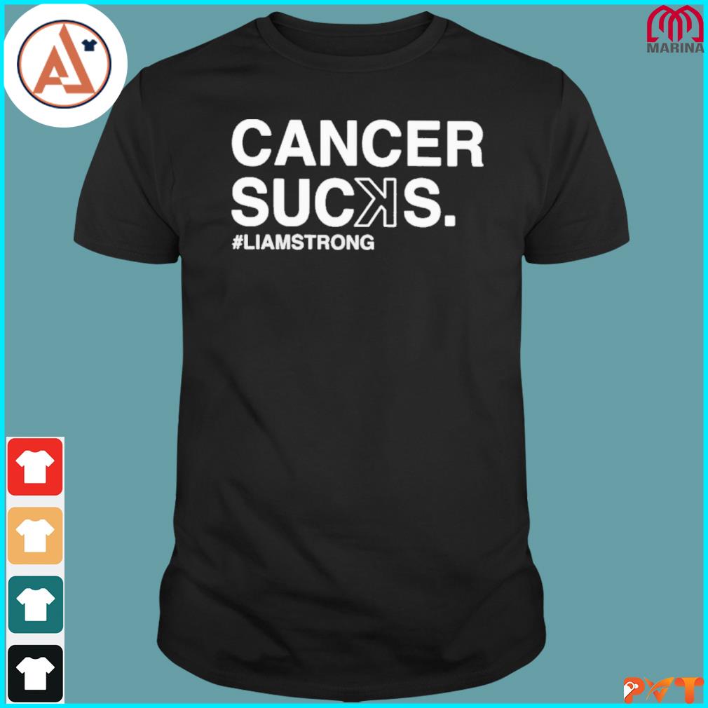 Official cancer sucks liam shirt