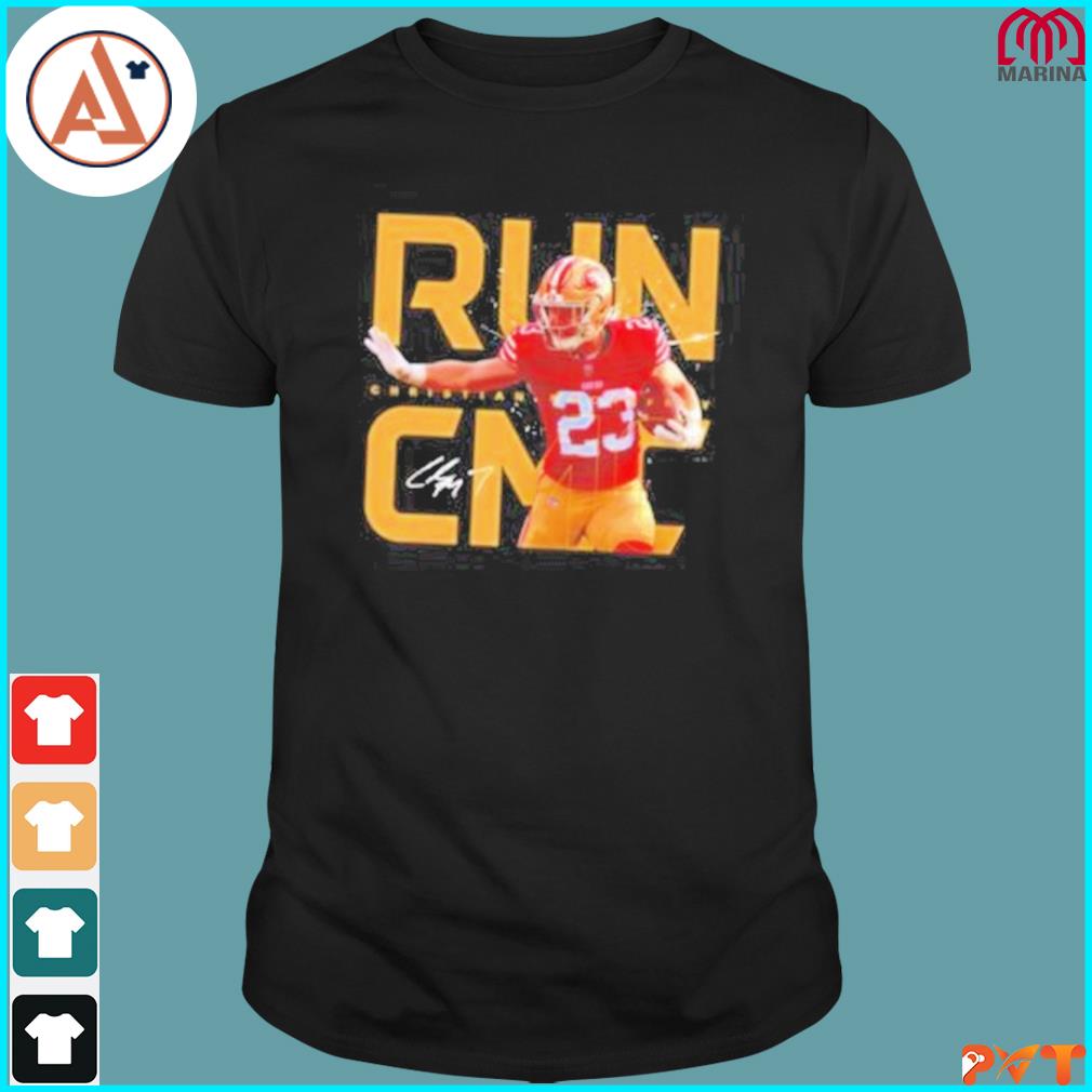 Christian McCaffrey San Francisco 49ers run CMC signature 2023 shirt,  hoodie, sweater, long sleeve and tank top