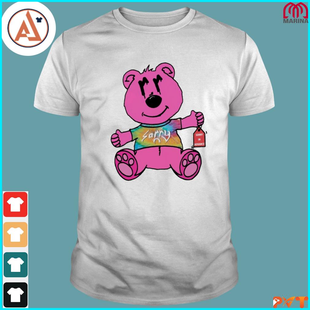 Kansas city Chiefs 2023 Joe burrow pink bear sorry in advance shirt,  hoodie, sweater, long sleeve and tank top