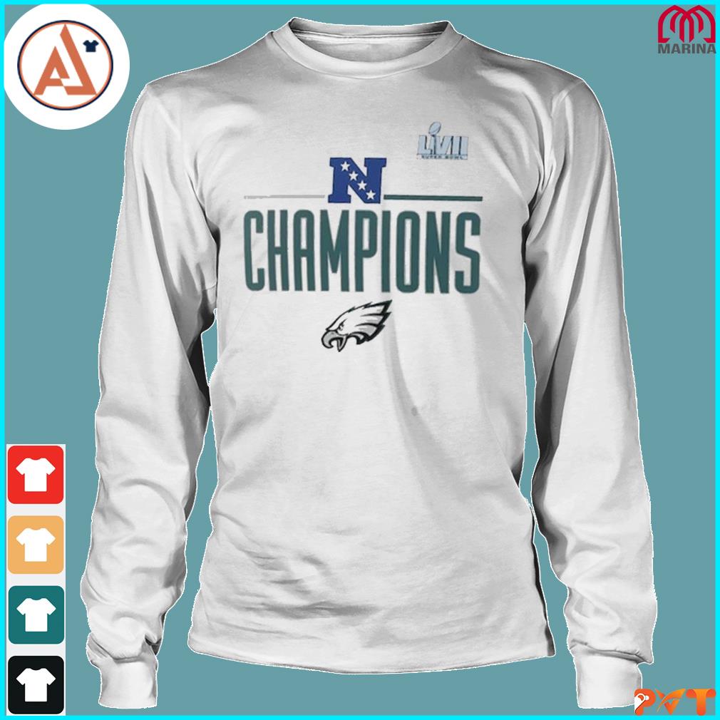 Youth Nike Gray Philadelphia Eagles 2022 NFC Champions Locker Room Trophy  Collection Pullover Hoodie