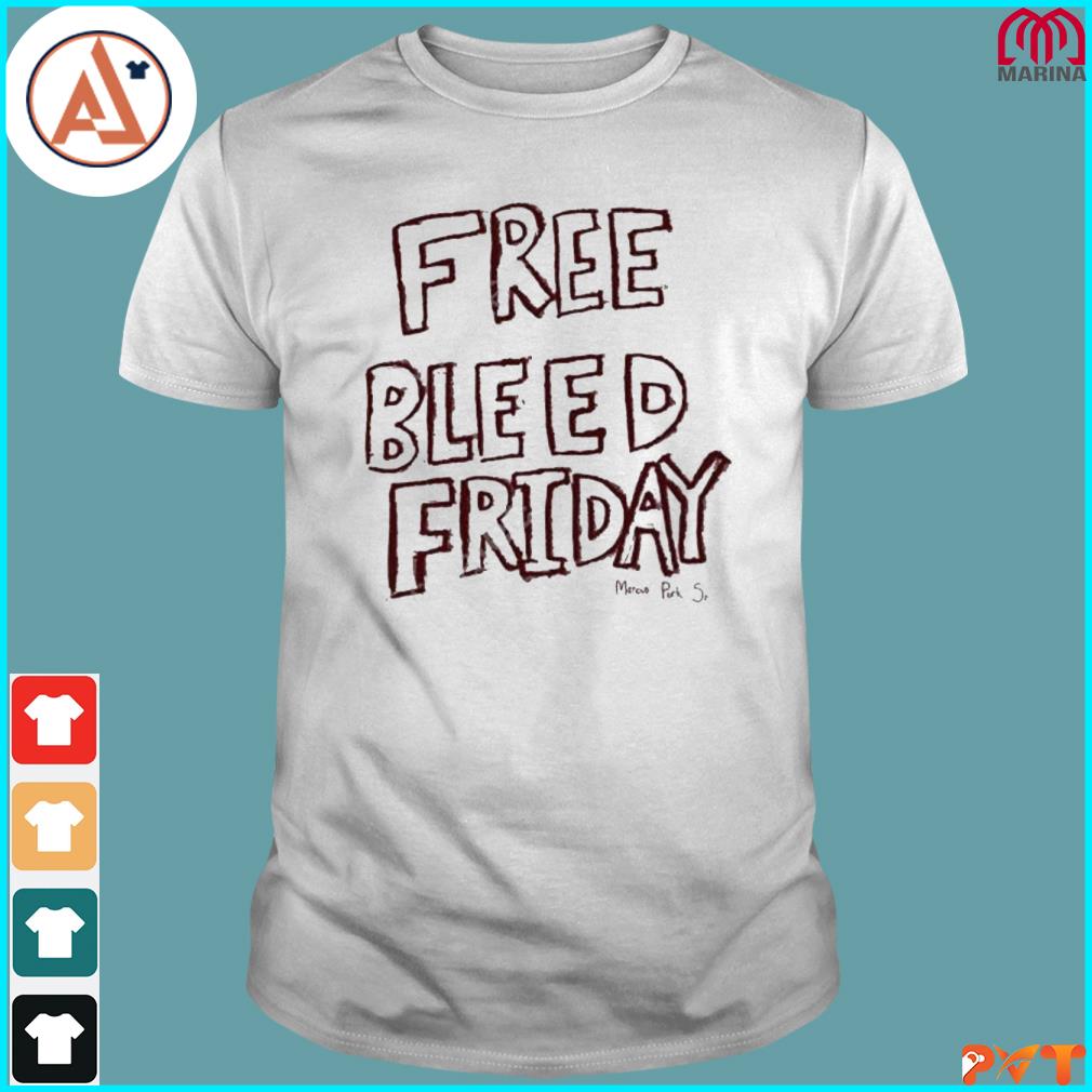 Official with threatening auras free bleed friday shirt