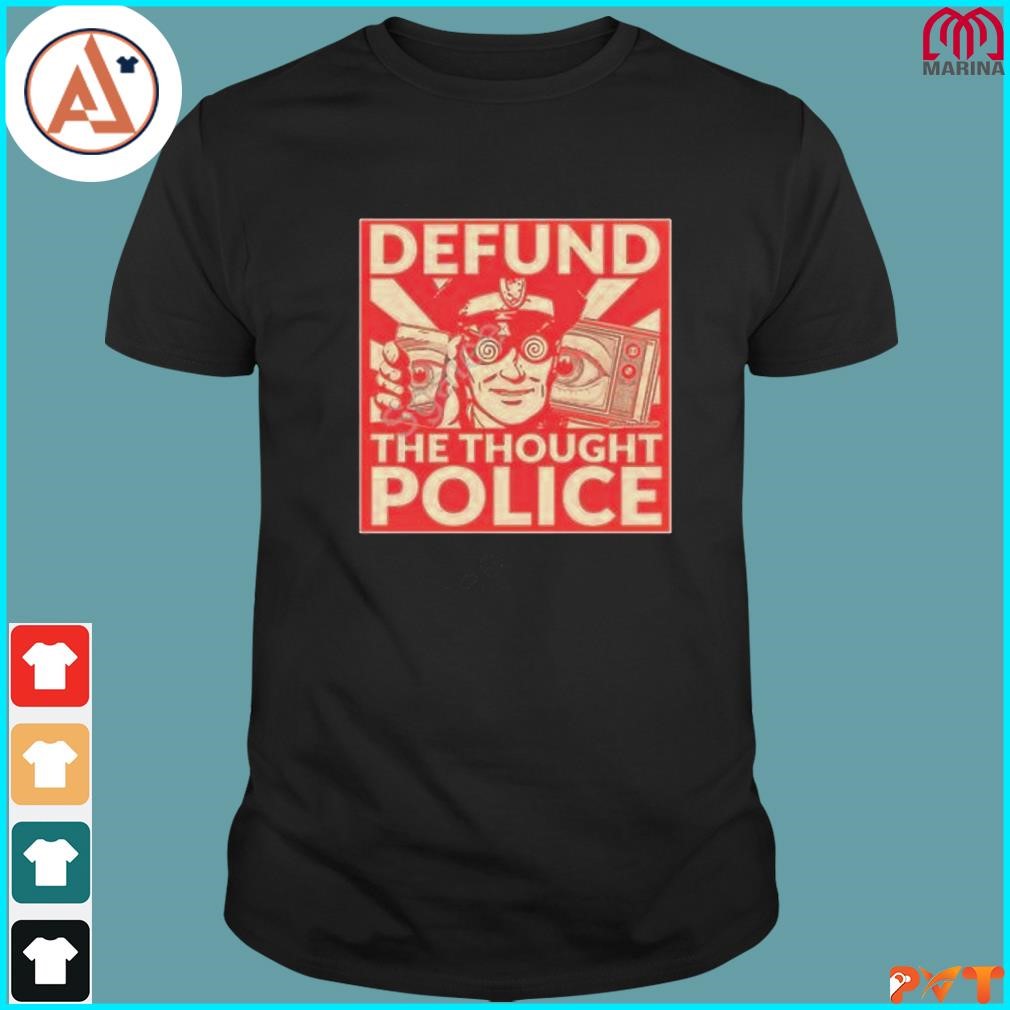 Official awaken with jp merch jp sears defund the thought police shirt