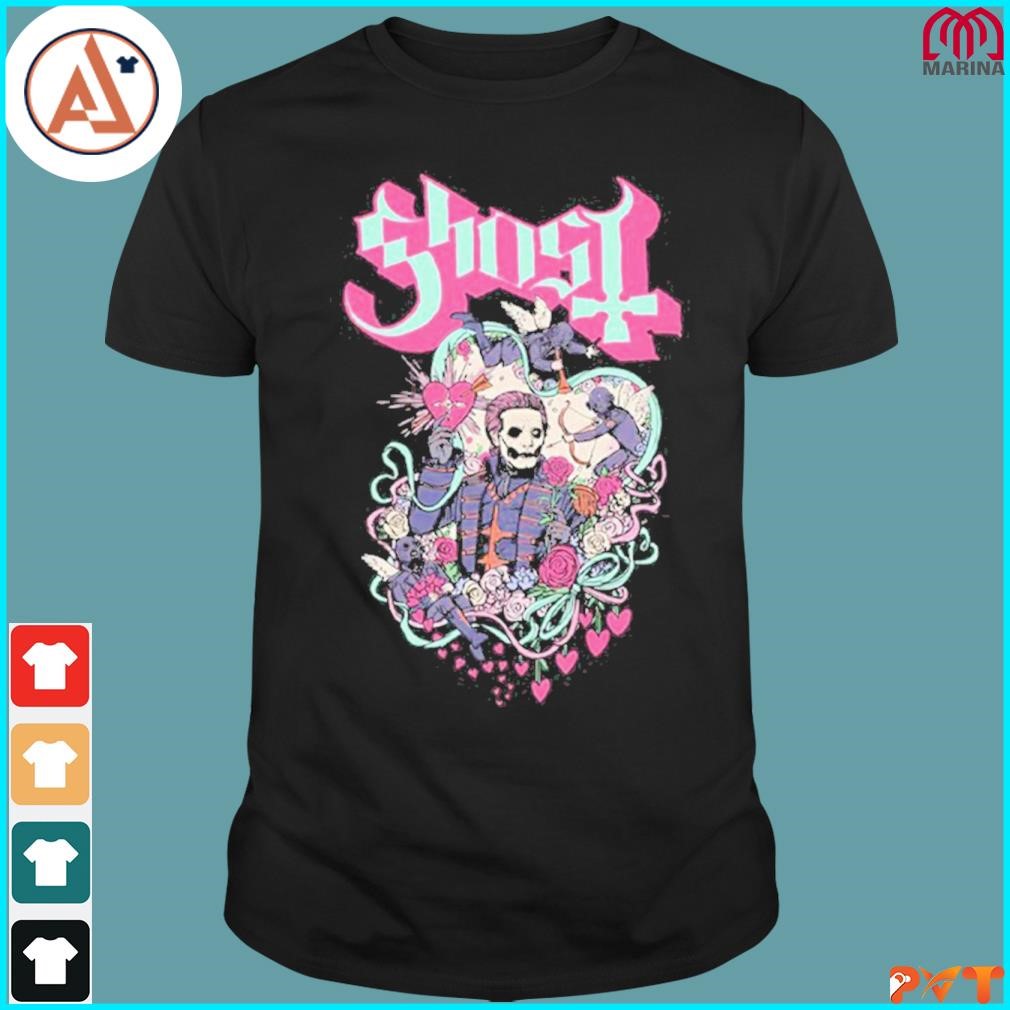 Official ghost Valentines card shirt
