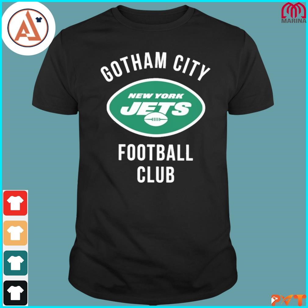 New York Jets Gotham City Football Iconic Hometown Graphic Hoodie - Mens