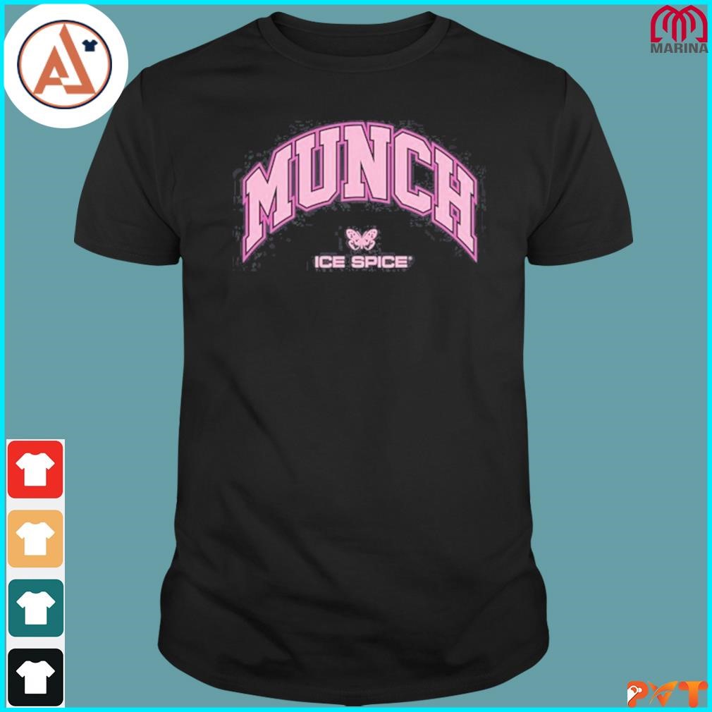 Official ice spice munch butterfly shirt