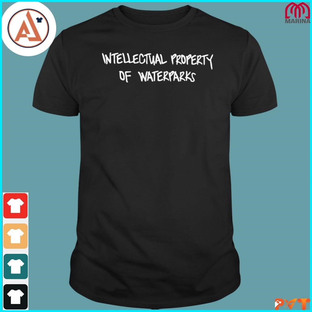 Official intellectual property of waterparks shirt