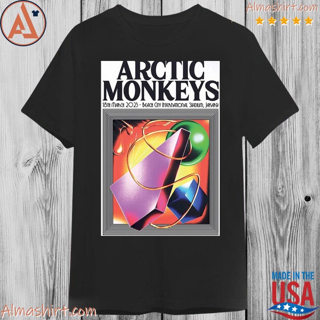 Arctic monkeys march 18 2023 beach city international stadium jakarta poster shirt