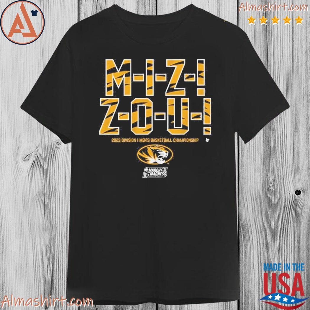 MissourI tigers mizzou 2023 Division I men's basketball championship shirt