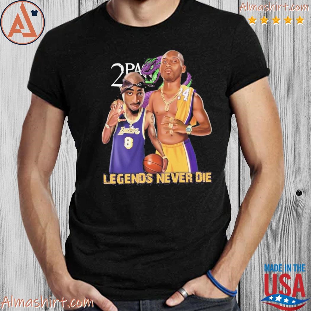 Official 2pac remember me Kobe Bryant Lakers legends never die