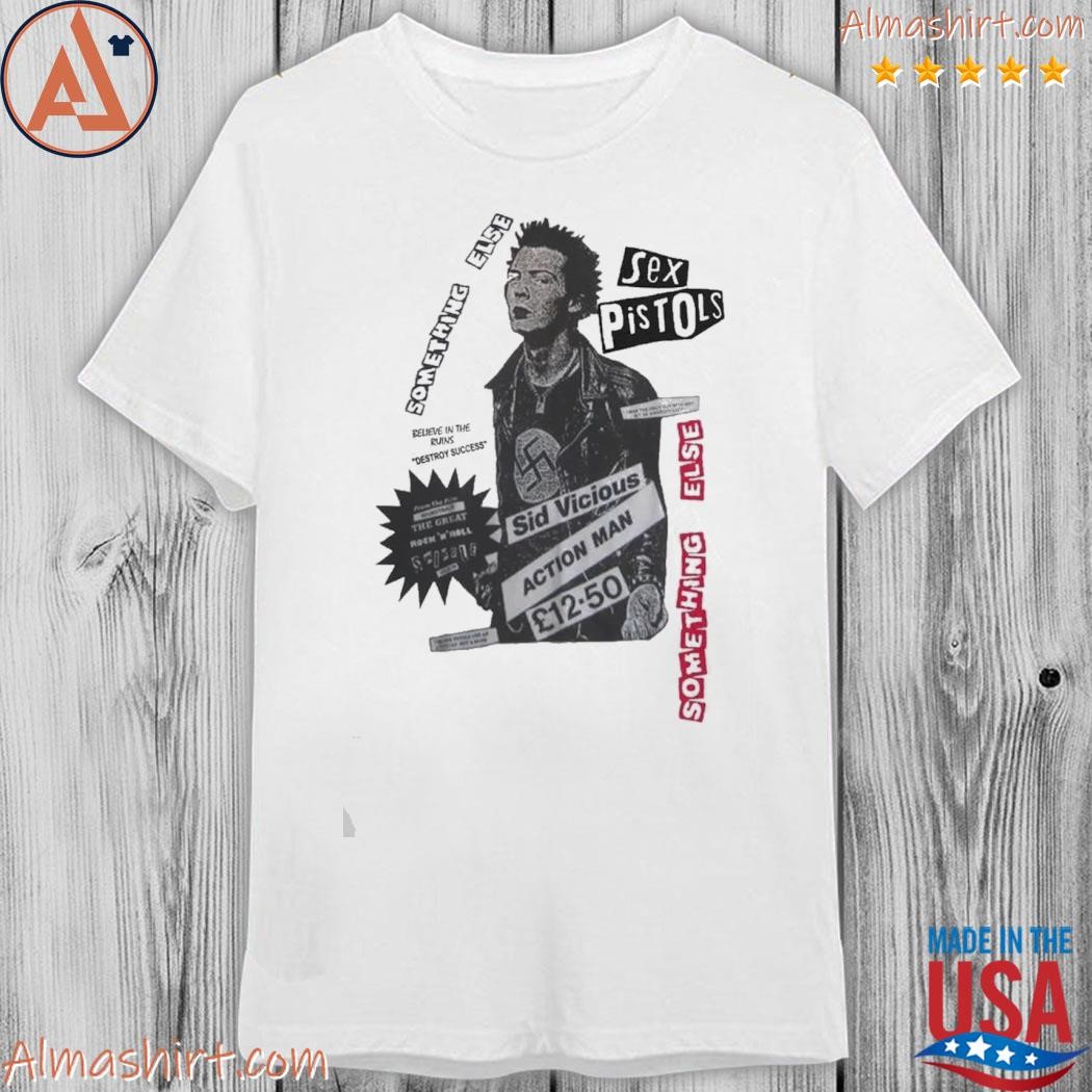 Official cam sex pistols something else sid vicious action man shirt