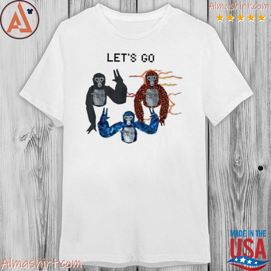 Official gorilla tag monke vr gamer shirt
